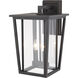 Seoul 2 Light 18.75 inch Oil Rubbed Bronze Outdoor Wall Light