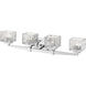 Rubicon 29.5 X 5.25 X 6.5 inch Chrome Vanity in LED