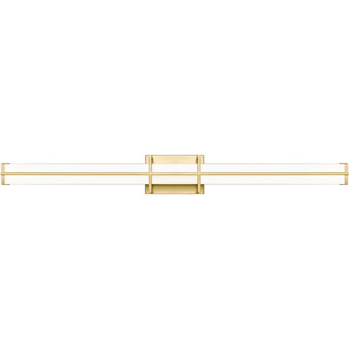 Harrison LED 40 inch Modern Gold Bath Vanity Wall Light