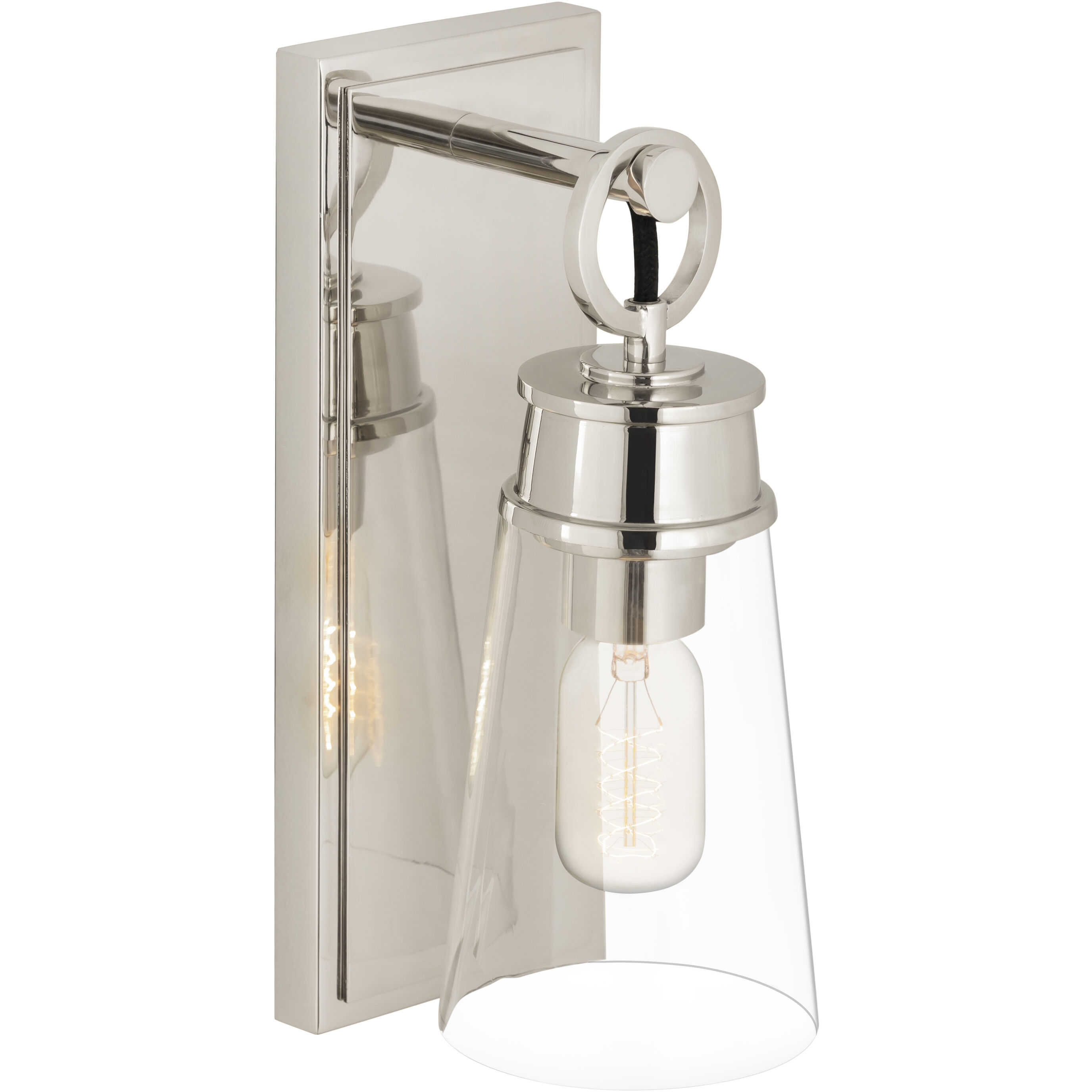 Wentworth 1 Light 4.5 inch Polished Nickel Wall Sconce Wall Light