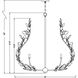 Claudine 8 Light 38 inch Modern Gold Chandelier Ceiling Light