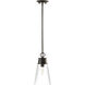 Wentworth 1 Light 7.5 inch Matte Black Pendant Ceiling Light