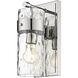 Fontaine 1 Light 4.75 inch Polished Nickel Wall Sconce Wall Light