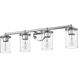 Thayer 4 Light 30.75 inch Chrome Vanity Wall Light