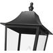 Gannon 3 Light 120.75 inch Black Outdoor Post Mounted Fixture