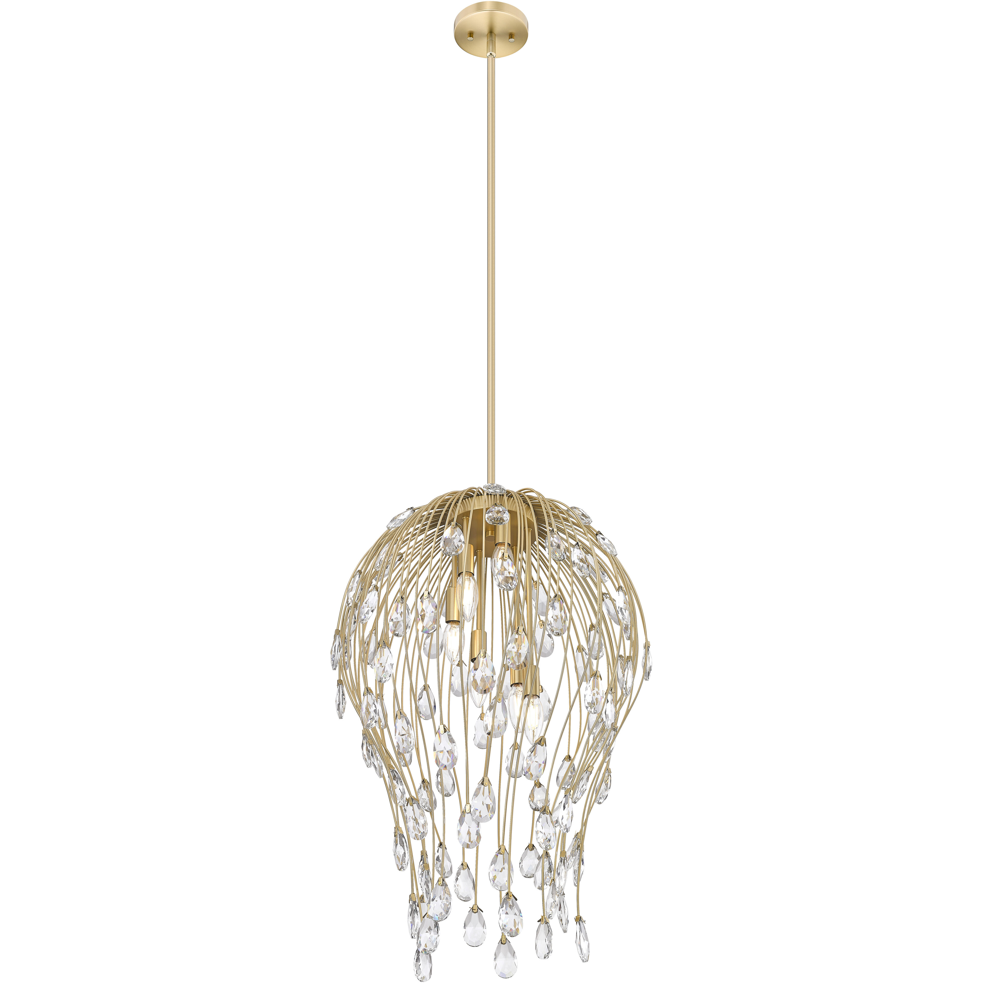 Gabriella Pendant Ceiling Light in Modern Gold