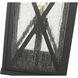 Brookside 1 Light 18.75 inch Black Outdoor Post Mount Fixture
