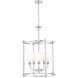 Katerina 5 Light 20 inch Brushed Nickel Chandelier Ceiling Light