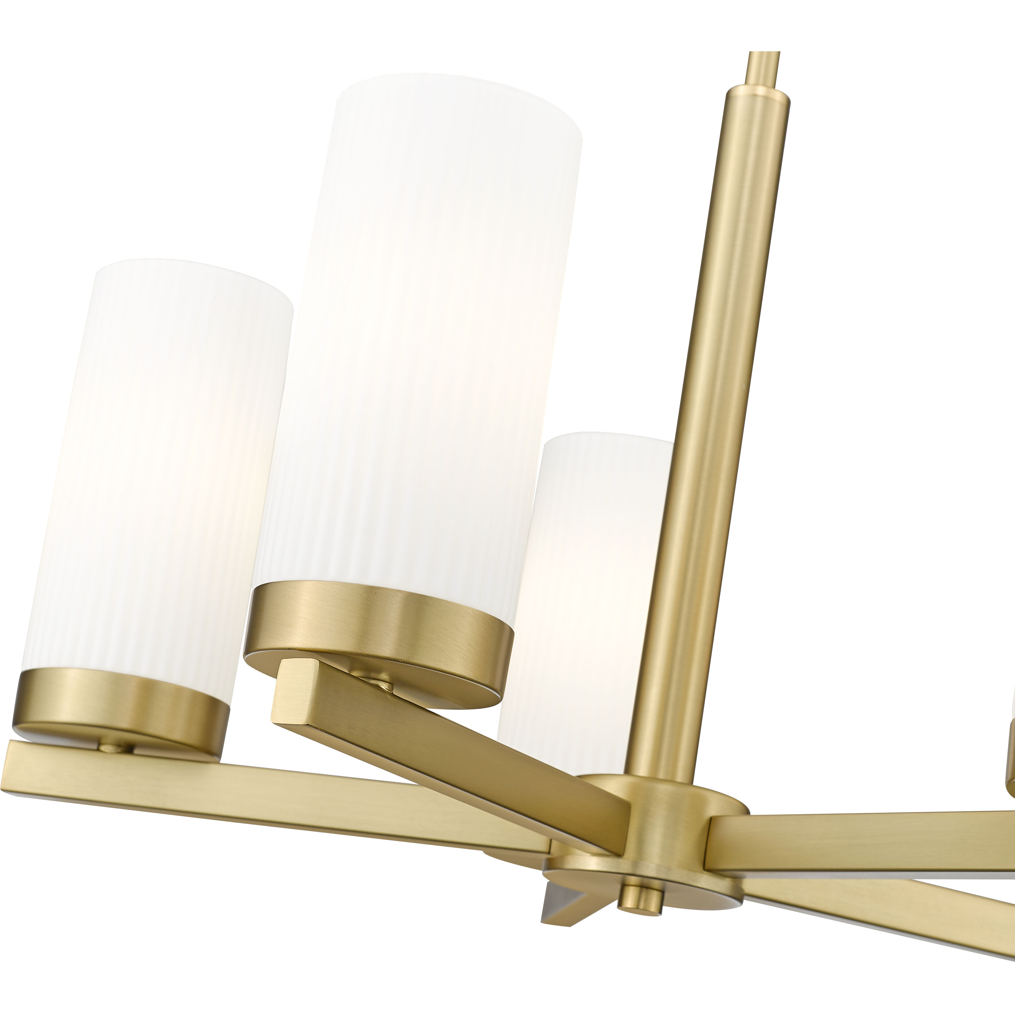 Danica 5 Light 19.5 inch Modern Gold Chandelier Ceiling Light