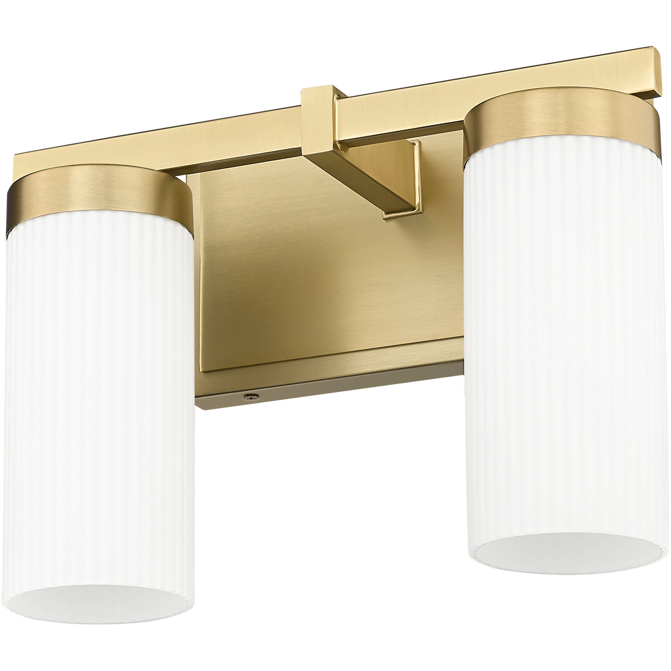 Danica 2 Light 11.75 inch Modern Gold Bath Vanity Light Wall Light