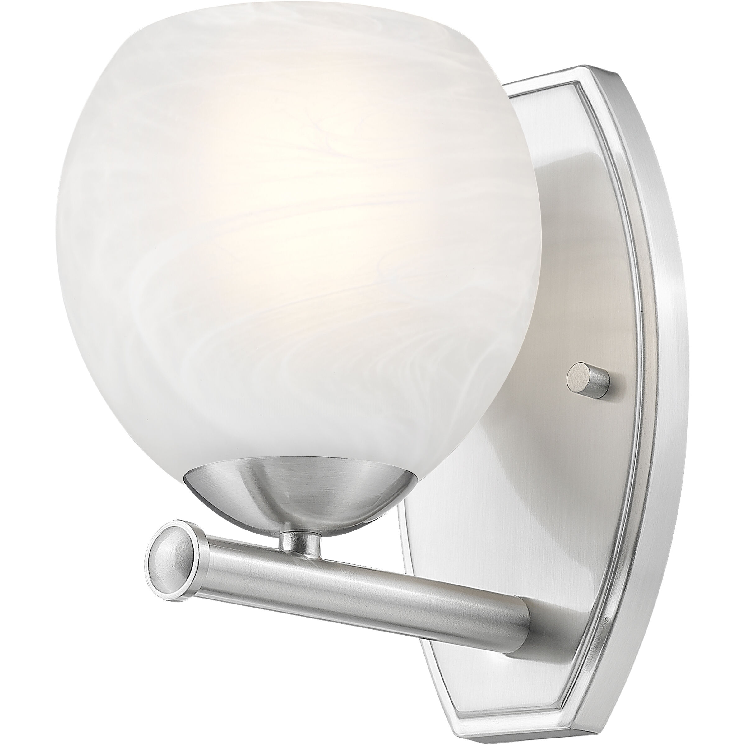 Colette Wall Sconce Wall Light in Brushed Nickel