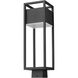 Barwick LED 19.75 inch Black Outdoor Post Mount Fixture