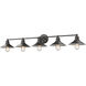 Casa 5 Light 46 inch Olde Bronze Vanity Wall Light in Olde Bronze Steel