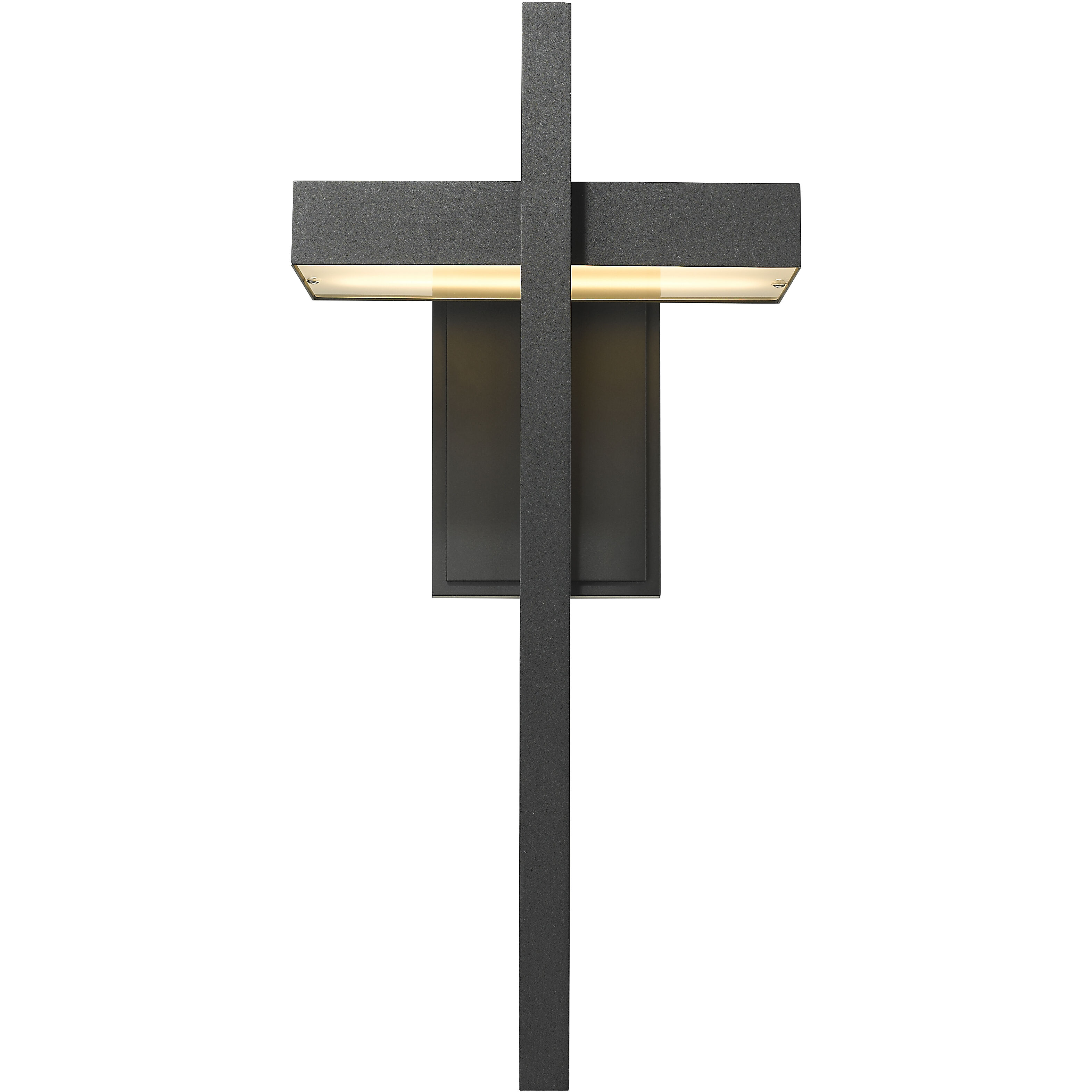 Luttrel LED 25 inch Black Outdoor Wall Light