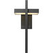 Luttrel LED 25 inch Black Outdoor Wall Light
