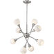 Tian LED 29.25 inch Brushed Nickel Chandelier Ceiling Light