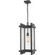 Fallow 1 Light 10 inch Black Outdoor Chain Mount Ceiling Fixture