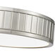 Madison LED 12.5 inch Brushed Nickel Flush Mount Ceiling Light