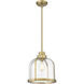 Burren 1 Light 12.25 inch Heritage Brass Pendant Ceiling Light