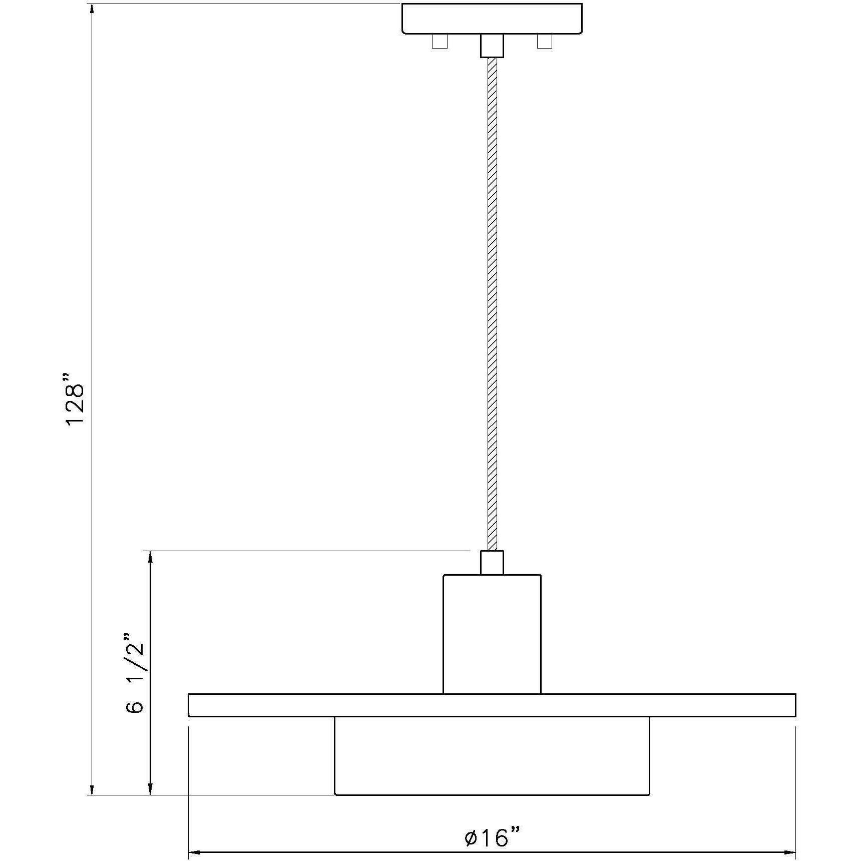Ludo Pendant Ceiling Light in Brushed Nickel