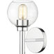 Sutton 1 Light 6 inch Chrome Wall Sconce Wall Light