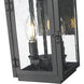 Hartwell 2 Light 13.75 inch Sand Black Outdoor Wall Light