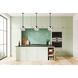 Chloe 1 Light 10 inch Matte Black Pendant Ceiling Light