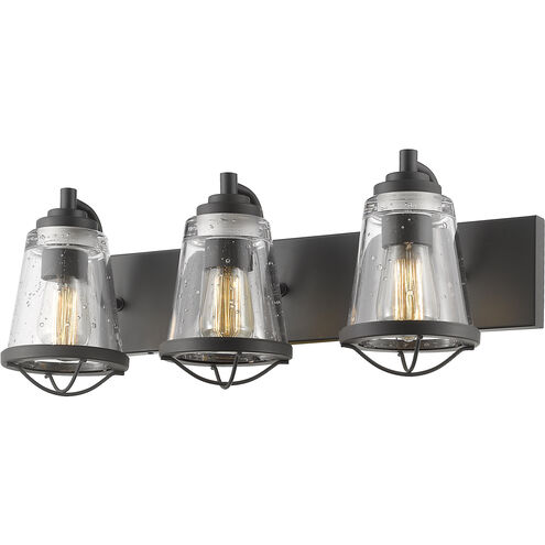 Mariner 3 Light 24 inch Bronze Vanity Wall Light
