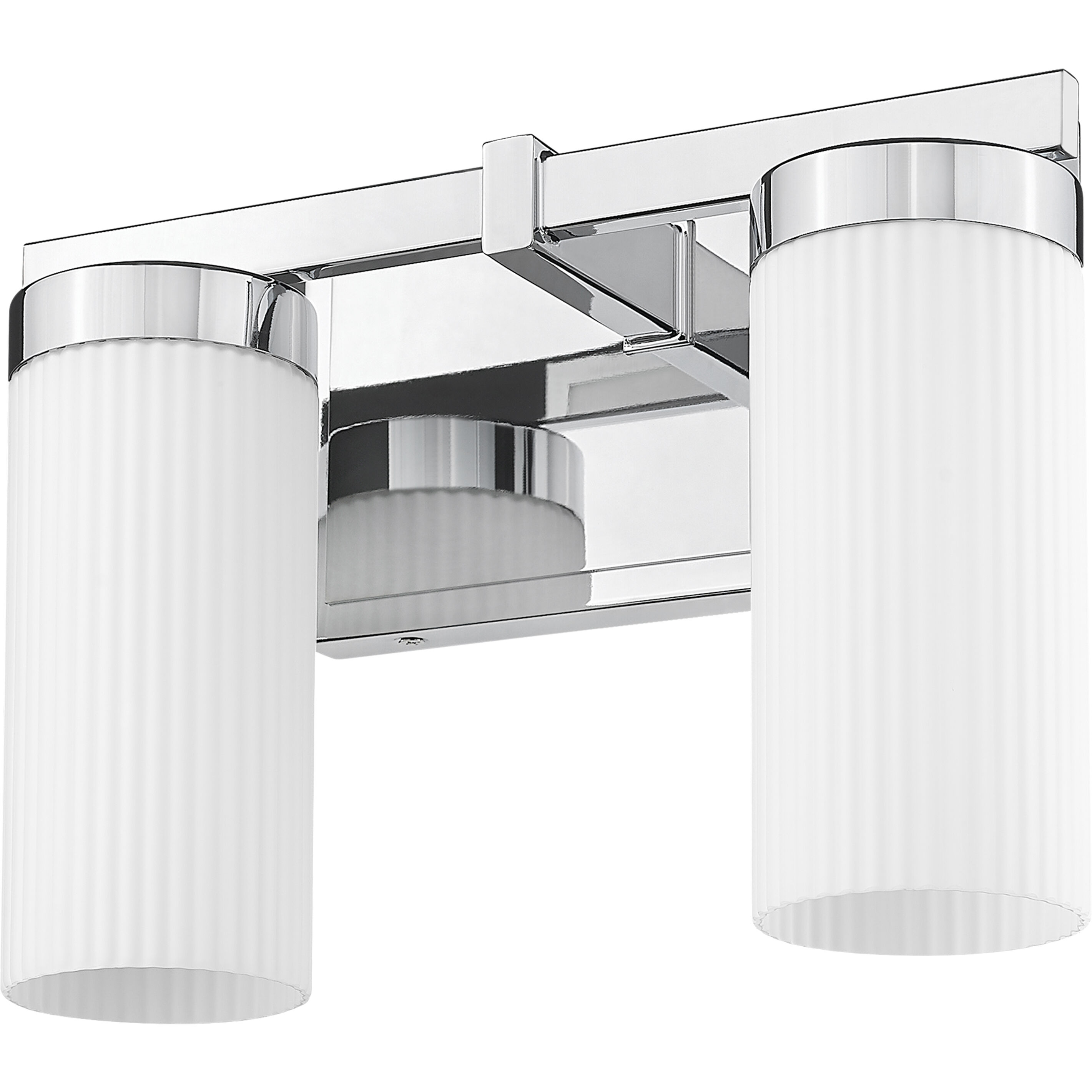 Danica 2 Light 11.75 inch Chrome Bath Vanity Light Wall Light