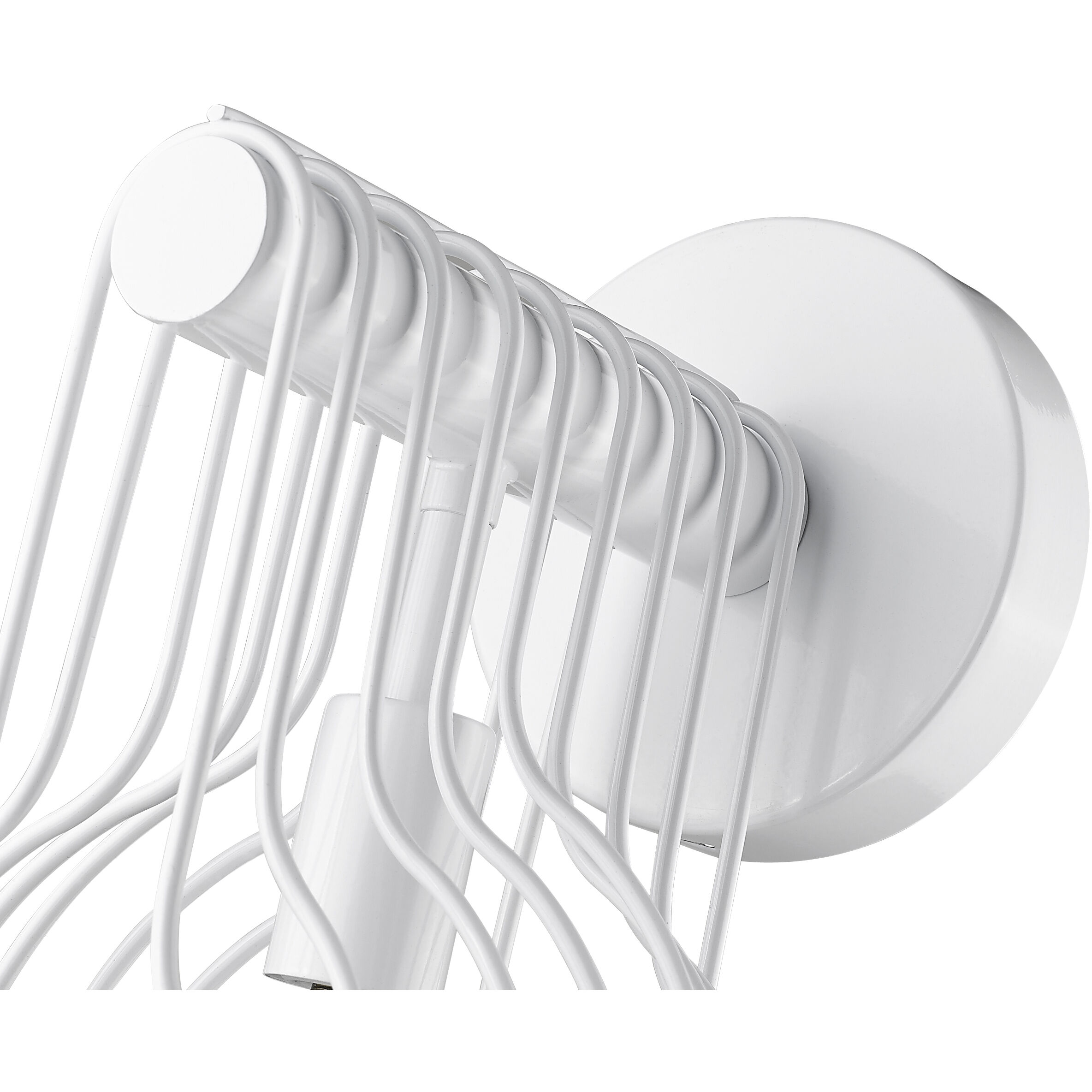 Contour 1 Light 7.75 inch White Wall Sconce Wall Light