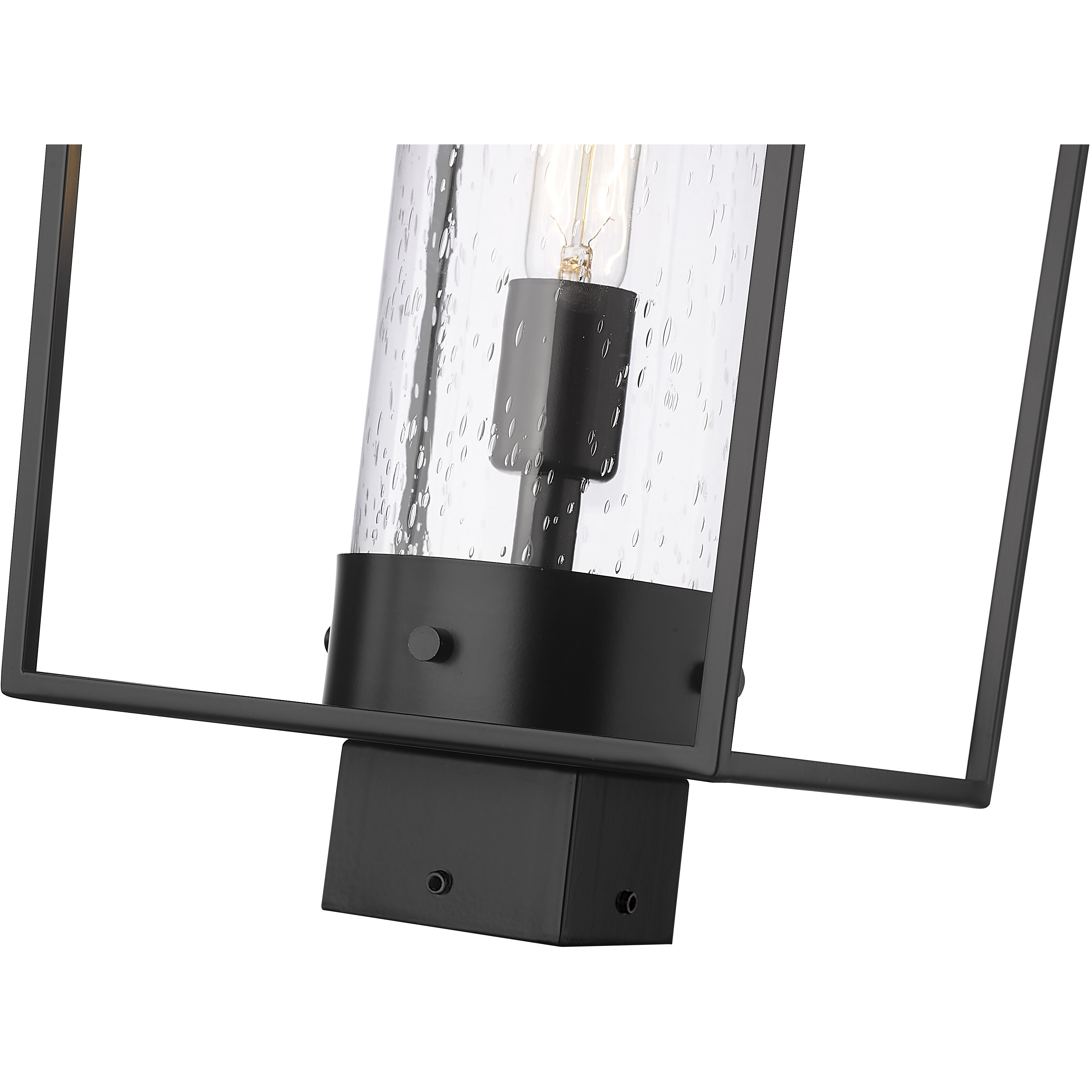 Sheridan 1 Light 22.25 inch Black Outdoor Post Mount Fixture