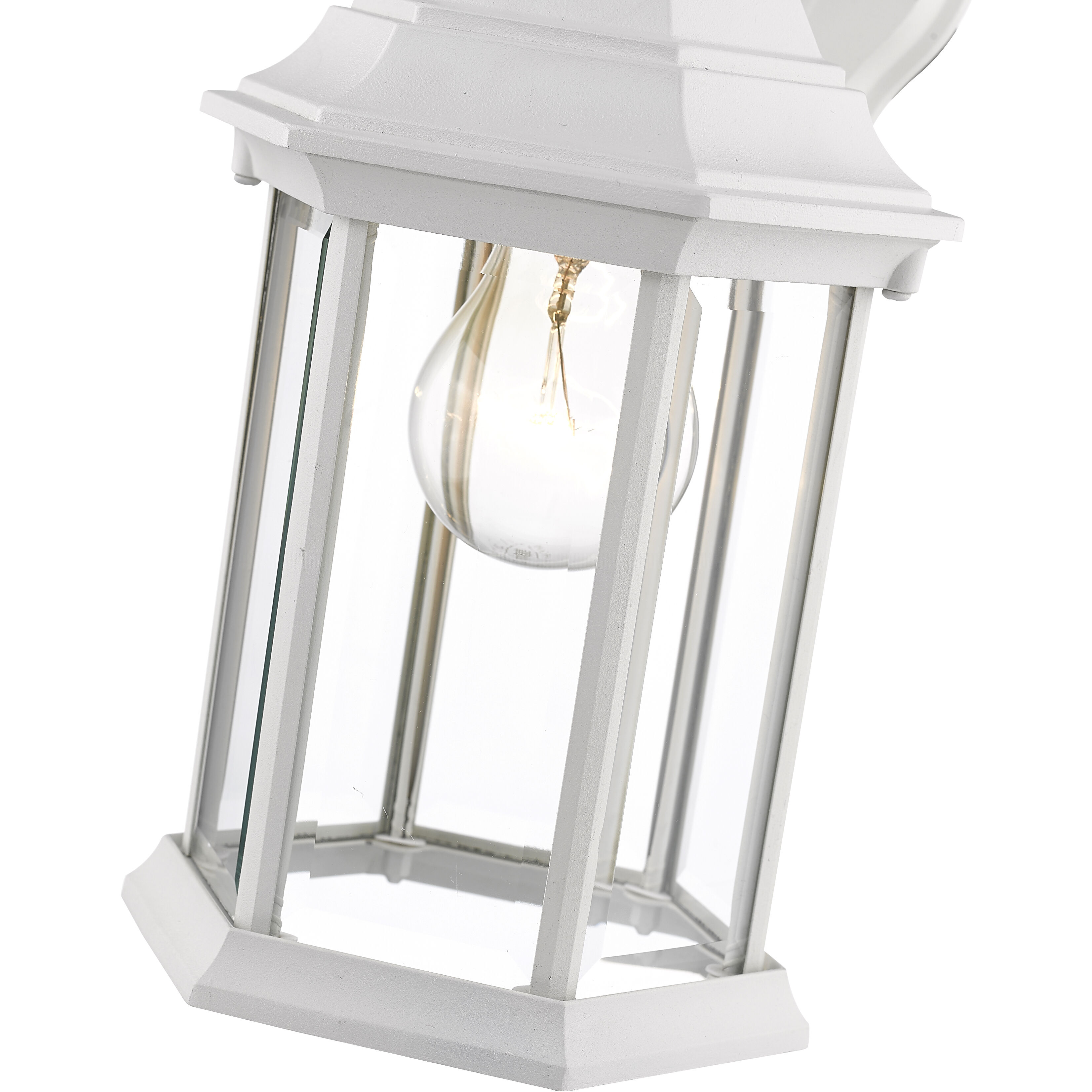 Waterdown 1 Light 11.75 inch Gloss White Outdoor Wall Light
