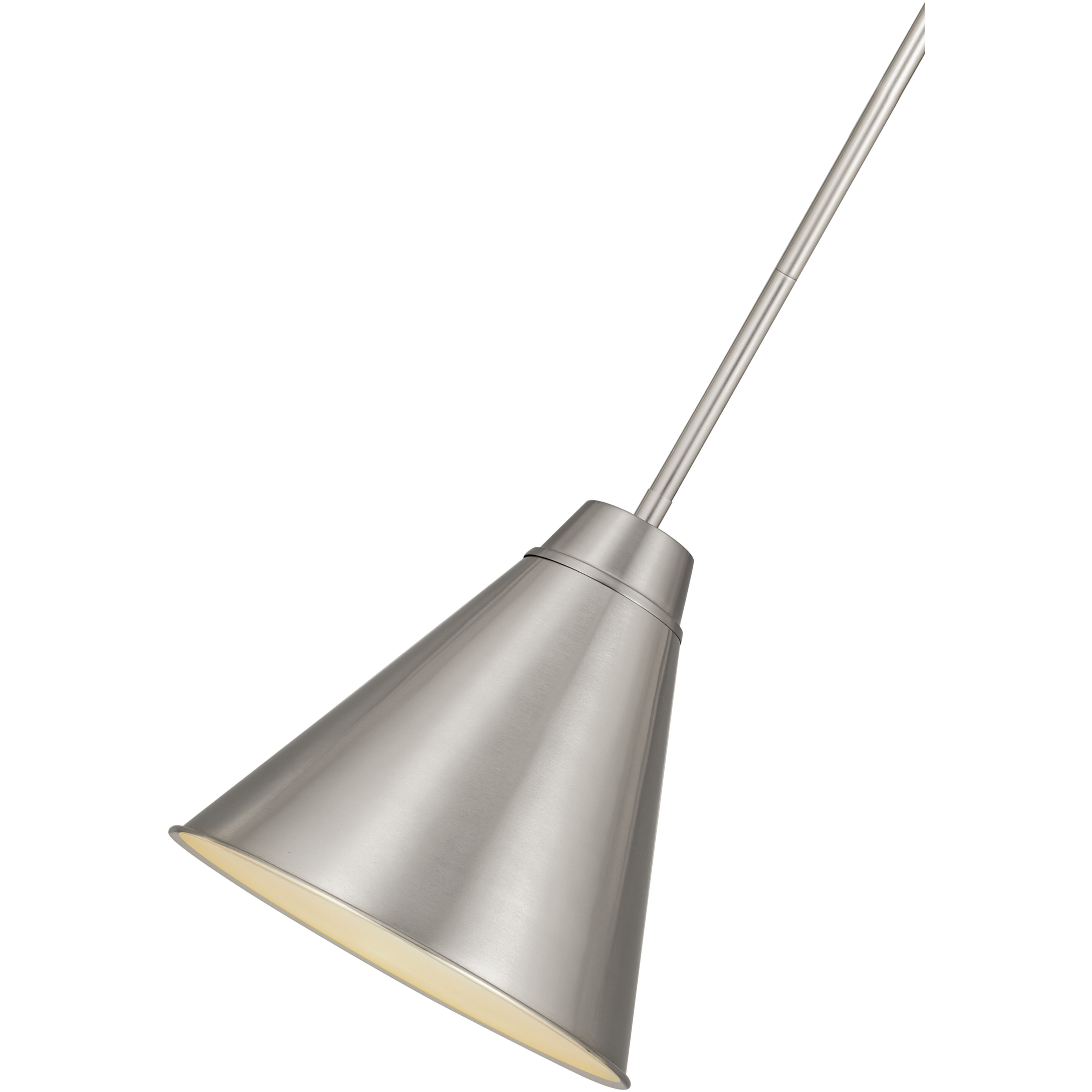 Eaton 1 Light 12 inch Brushed Nickel Pendant Ceiling Light