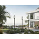 Aura 1 Light 143.75 inch Black Outdoor Post Mounted Fixture in G9