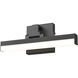 Liam LED 13 inch Matte Black Vanity Wall Light