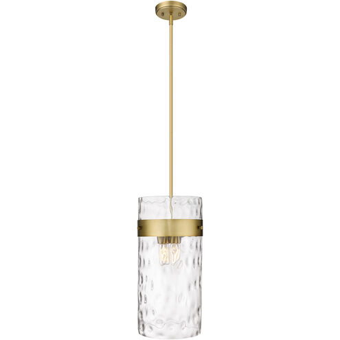 Fontaine 4 Light 13 inch Rubbed Brass Pendant Ceiling Light in Rubbed Bronze