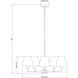 Leila 5 Light 26 inch Brushed Nickel Chandelier Ceiling Light