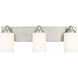Soledad 3 Light 23 inch Brushed Nickel Vanity Wall Light