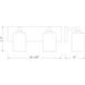 Soledad 2 Light 16.25 inch Matte Black Vanity Wall Light