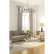 Datus 12 Light 43.5 inch Polished Nickel Chandelier Ceiling Light