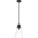 Wentworth 1 Light 7.5 inch Matte Black Pendant Ceiling Light