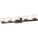 Cuvier 5 Light 34.6 inch Bronze Vanity Wall Light in G9