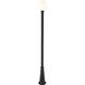 Laurent 1 Light 109.75 inch Black Outdoor Post Mounted Fixture