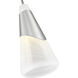 Aimie 1 Light 7 inch Brushed Nickel Pendant Ceiling Light
