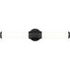 Cooper LED 25 inch Matte Black Vanity Wall Light