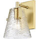 Analia 1 Light 6.5 inch Modern Gold Wall Sconce Wall Light