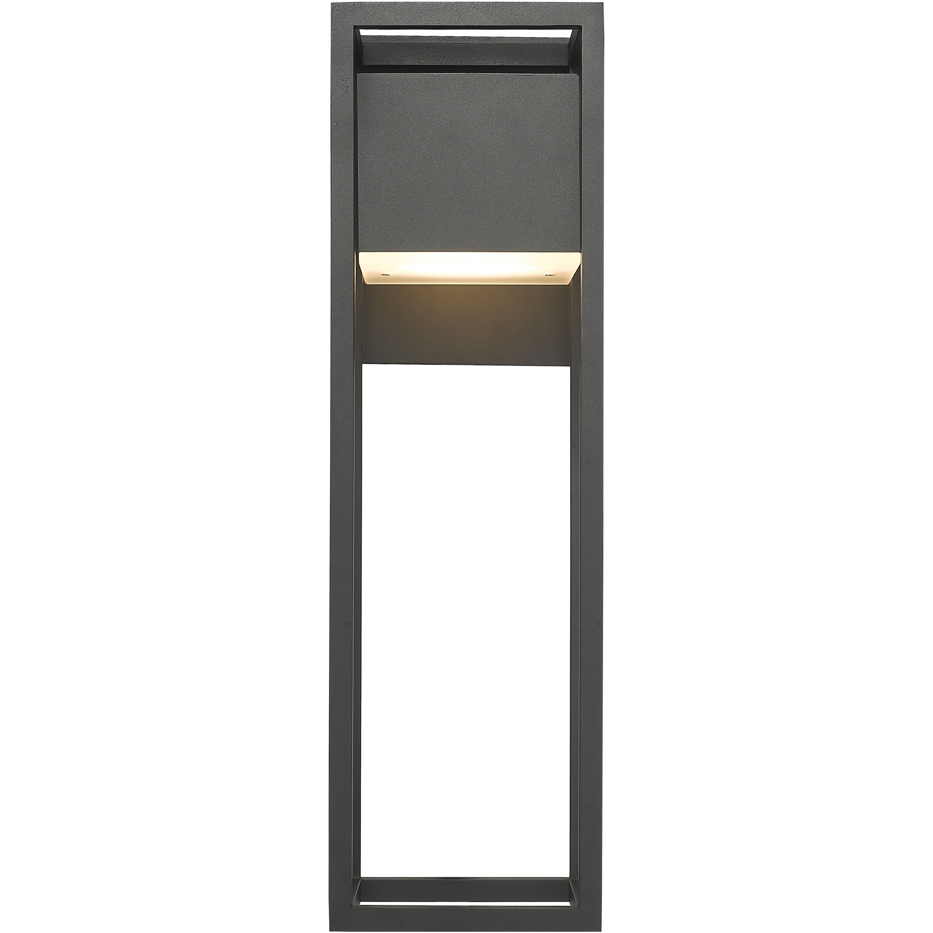 Barwick LED 24.5 inch Black Outdoor Wall Light