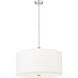 Linden Pendant Ceiling Light in Brushed Nickel