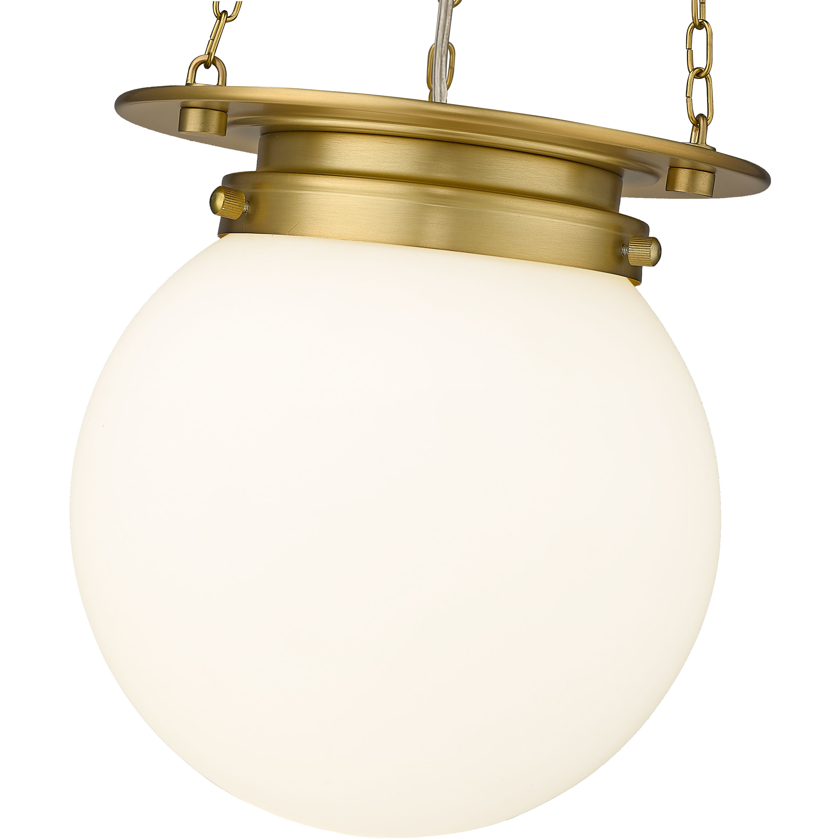 Calhoun 1 Light 9 inch Heritage Brass Pendant Ceiling Light