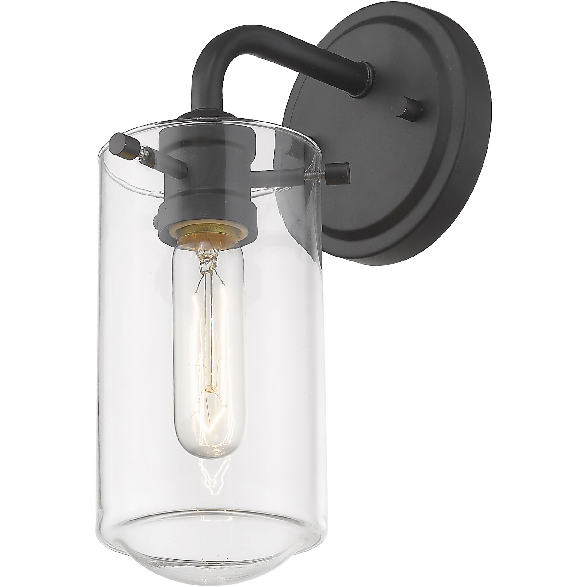 Delaney 1 Light 5 inch Matte Black Wall Sconce Wall Light